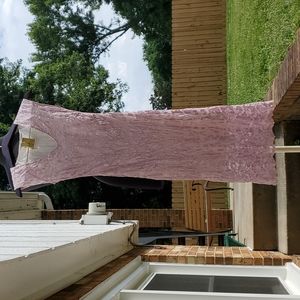 Lilac (light purple) lace dress